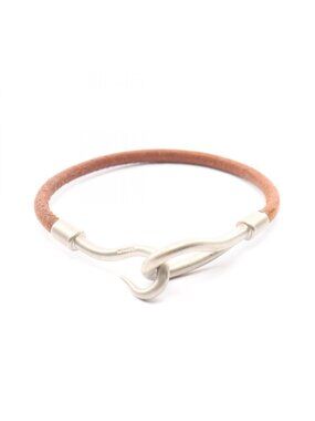 Hermes Bracelet Jumbo Stainless Steel Leather